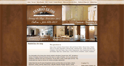 Desktop Screenshot of diabloglassinc.com